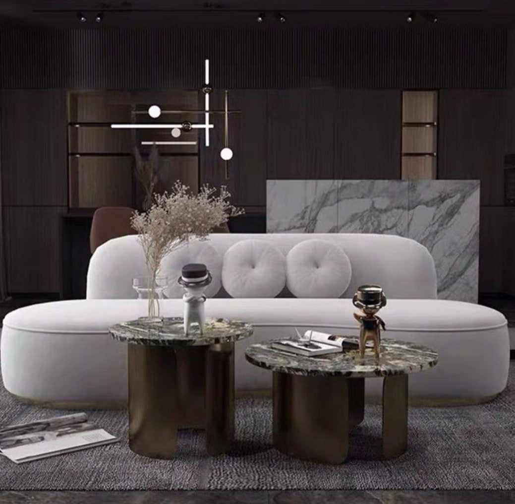 LAMORA Modern Velvet Sofa - Radical Homes Singapore