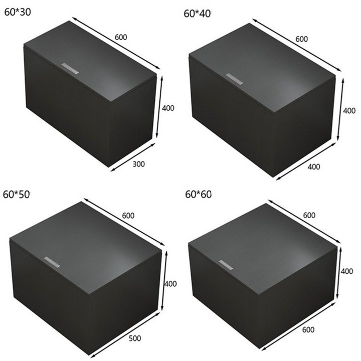 MANON Modern Storage Platform Bedframe - Radical Homes Singapore