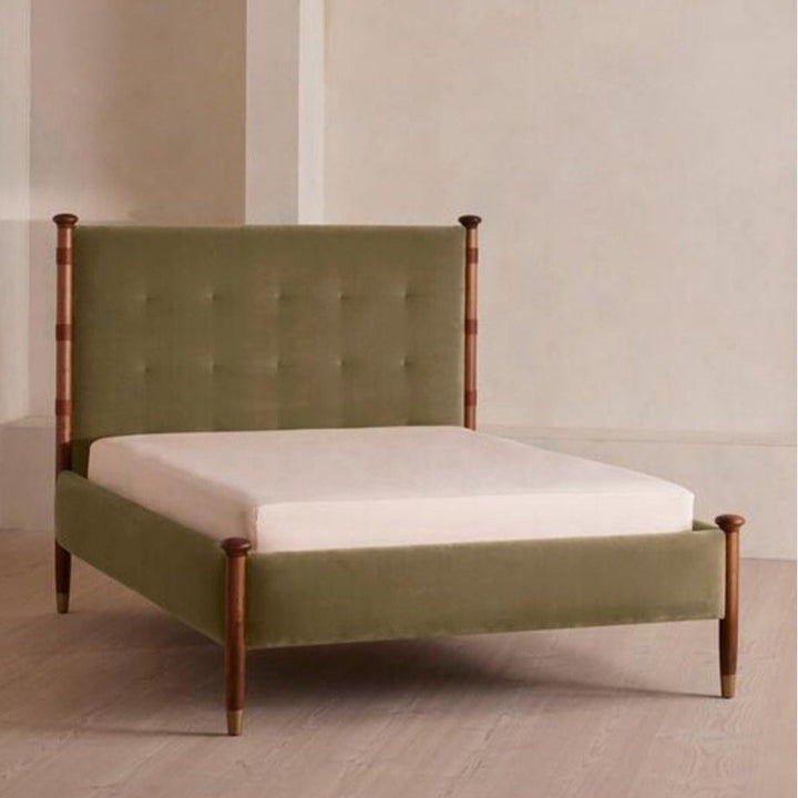 UVERO Modern Velvet Bedframe - Cassa Haus Singapore