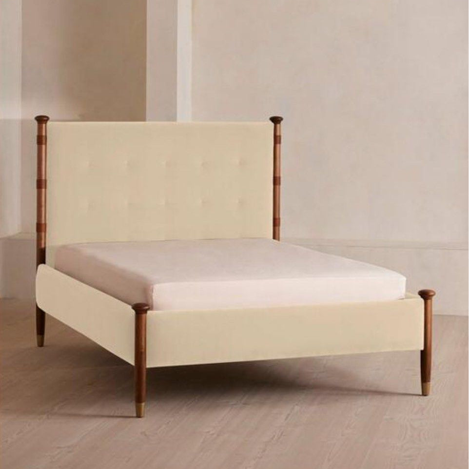 UVERO Modern Velvet Bedframe - Cassa Haus Singapore