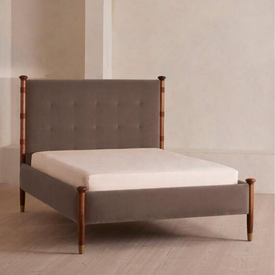 UVERO Modern Velvet Bedframe - Cassa Haus Singapore