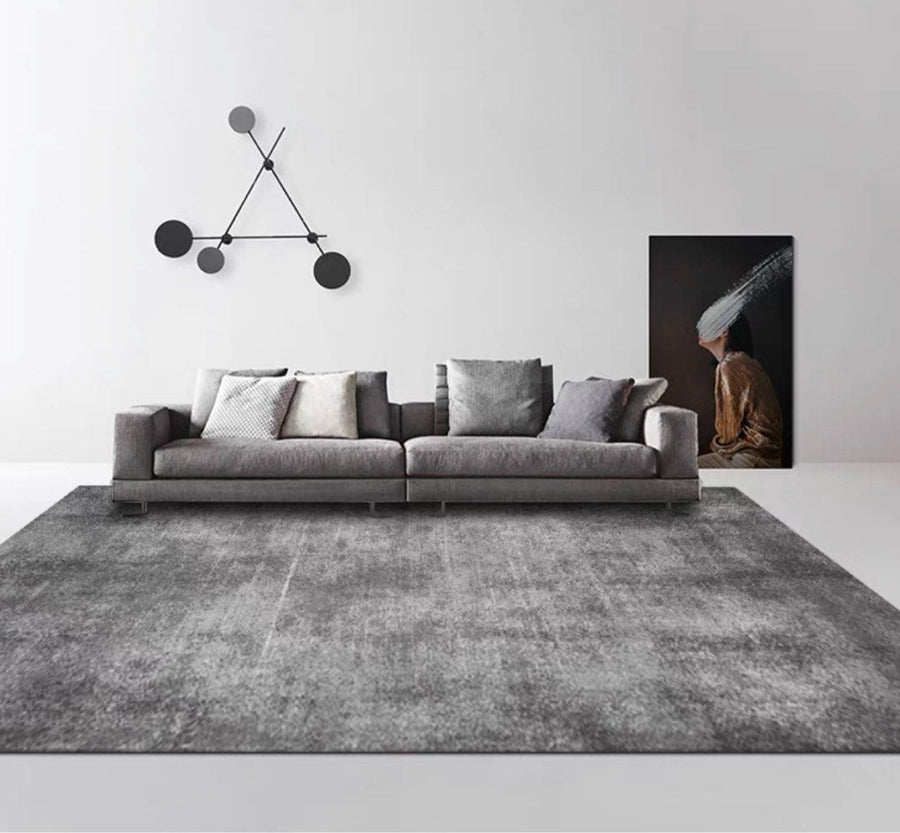 KINGSLEY Ash Grey Rug - Radical Homes Singapore