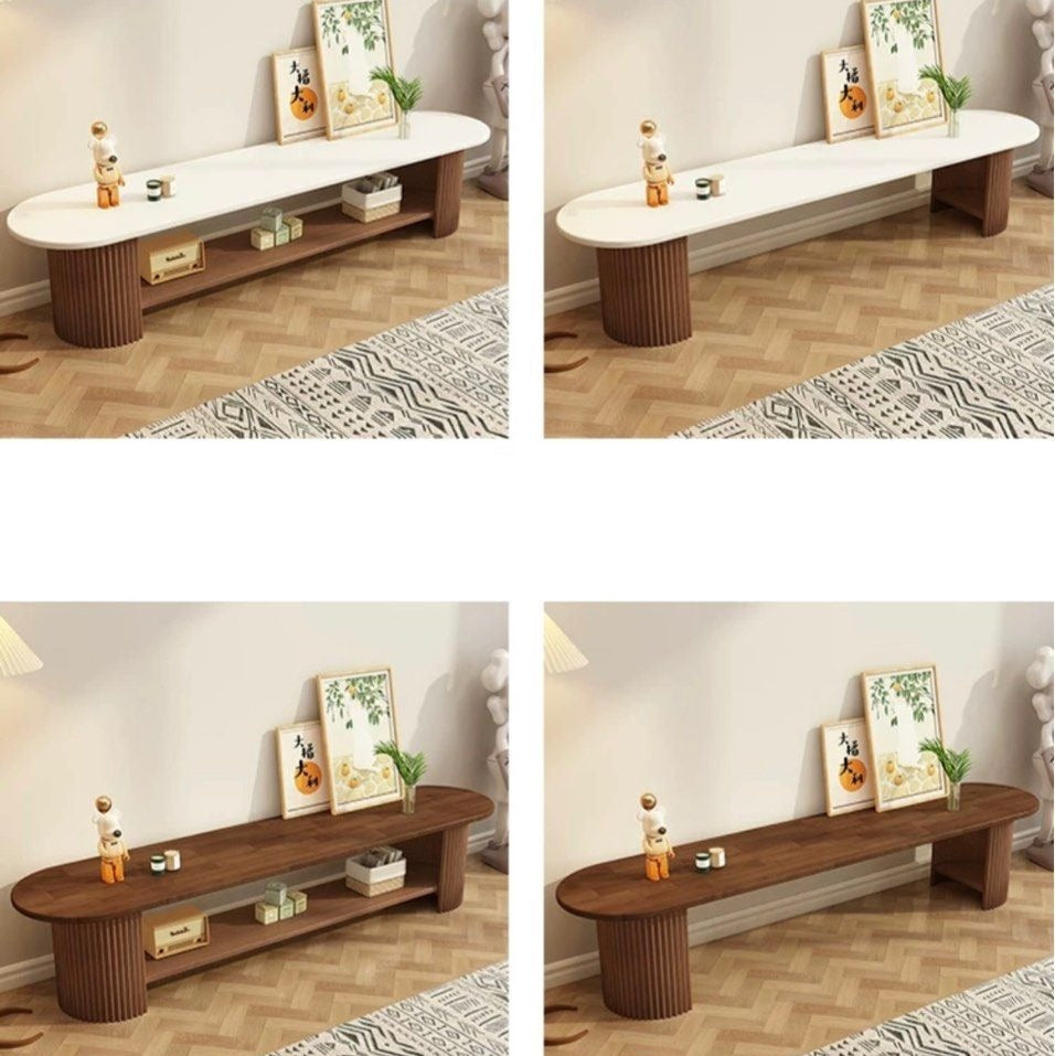 BELIA Japandi Solid Wood TV Console - Radical Homes Singapore