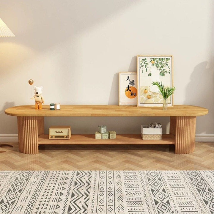 BELIA Japandi Solid Wood TV Console - Radical Homes Singapore