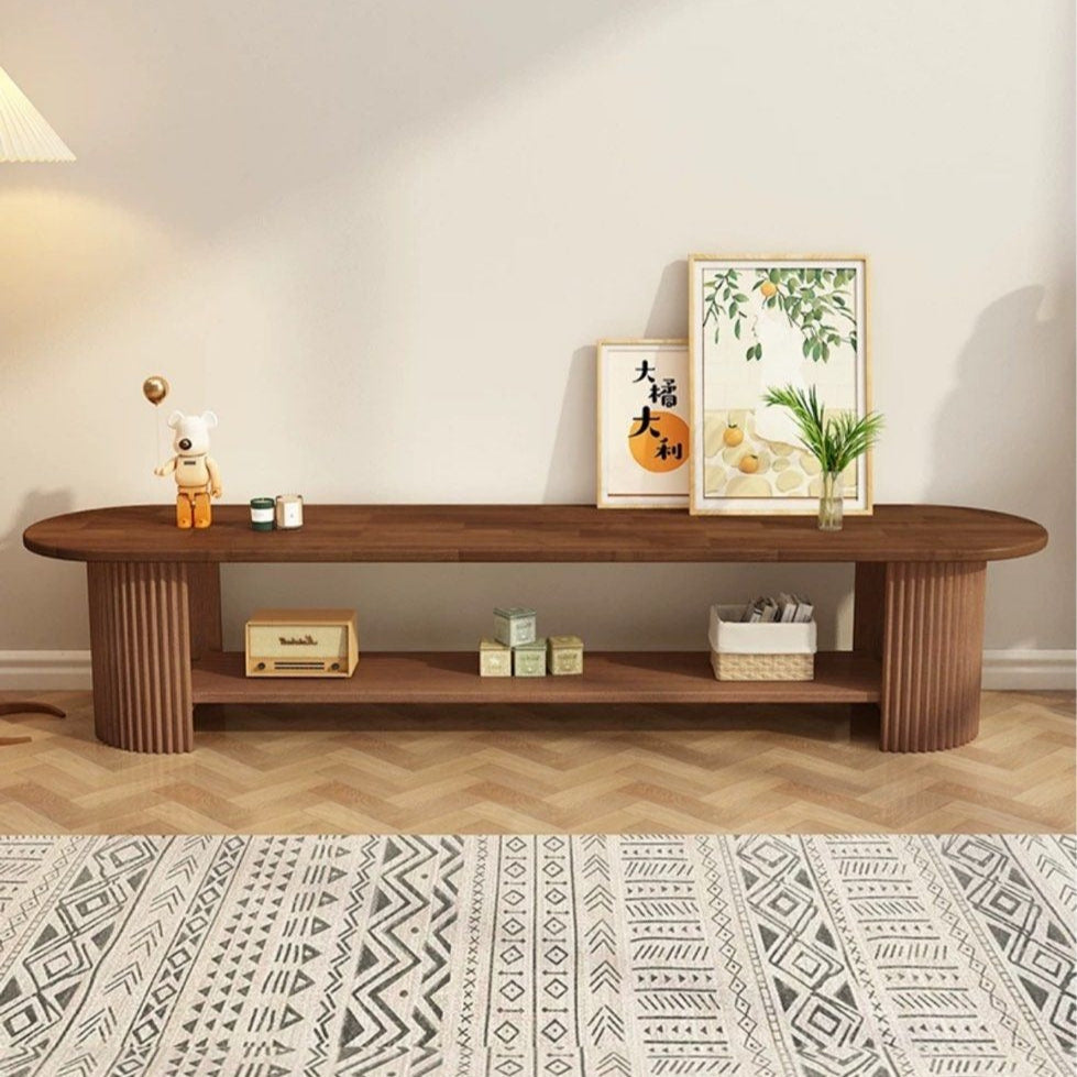 BELIA Japandi Solid Wood TV Console - Radical Homes Singapore