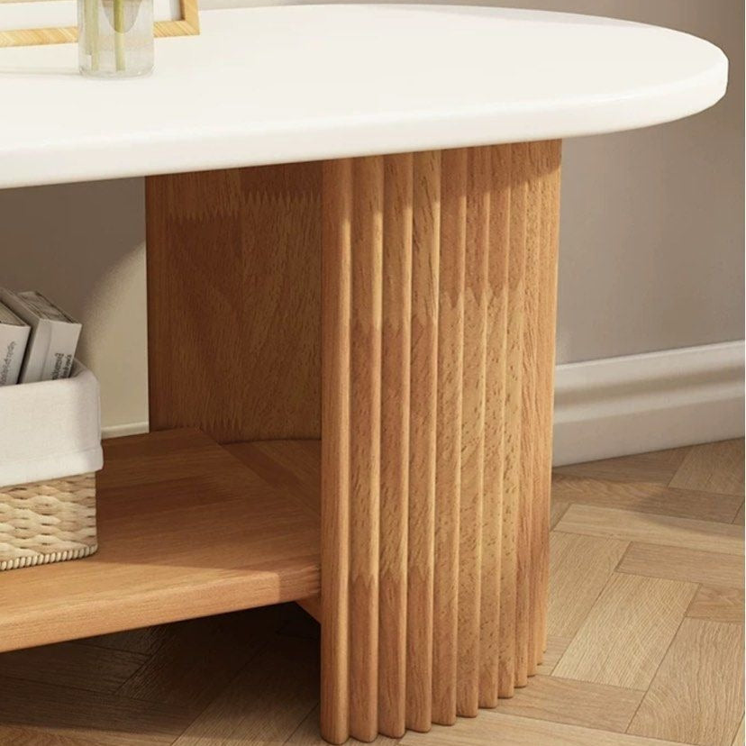 BELIA Japandi Solid Wood TV Console - Radical Homes Singapore