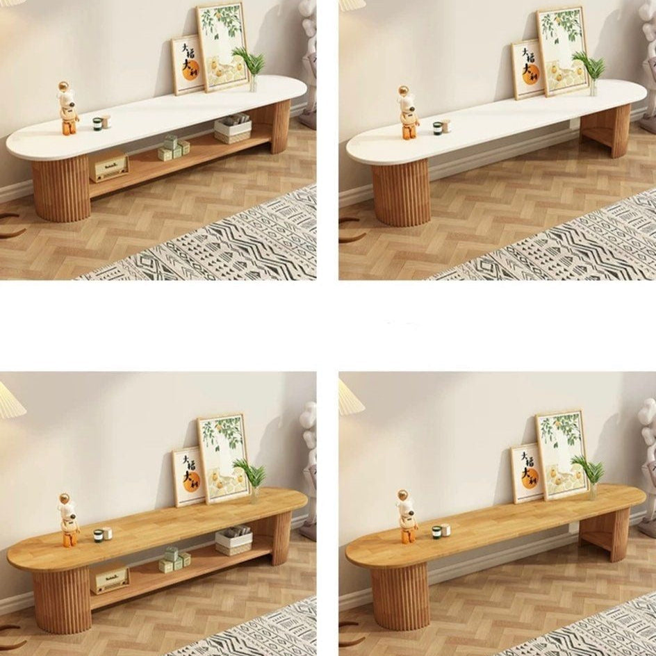 BELIA Japandi Solid Wood TV Console - Radical Homes Singapore