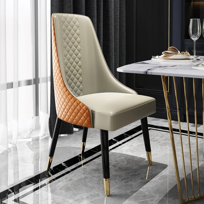 THENVIER High Back Upholstered Dining Chair - Cassa Haus Singapore