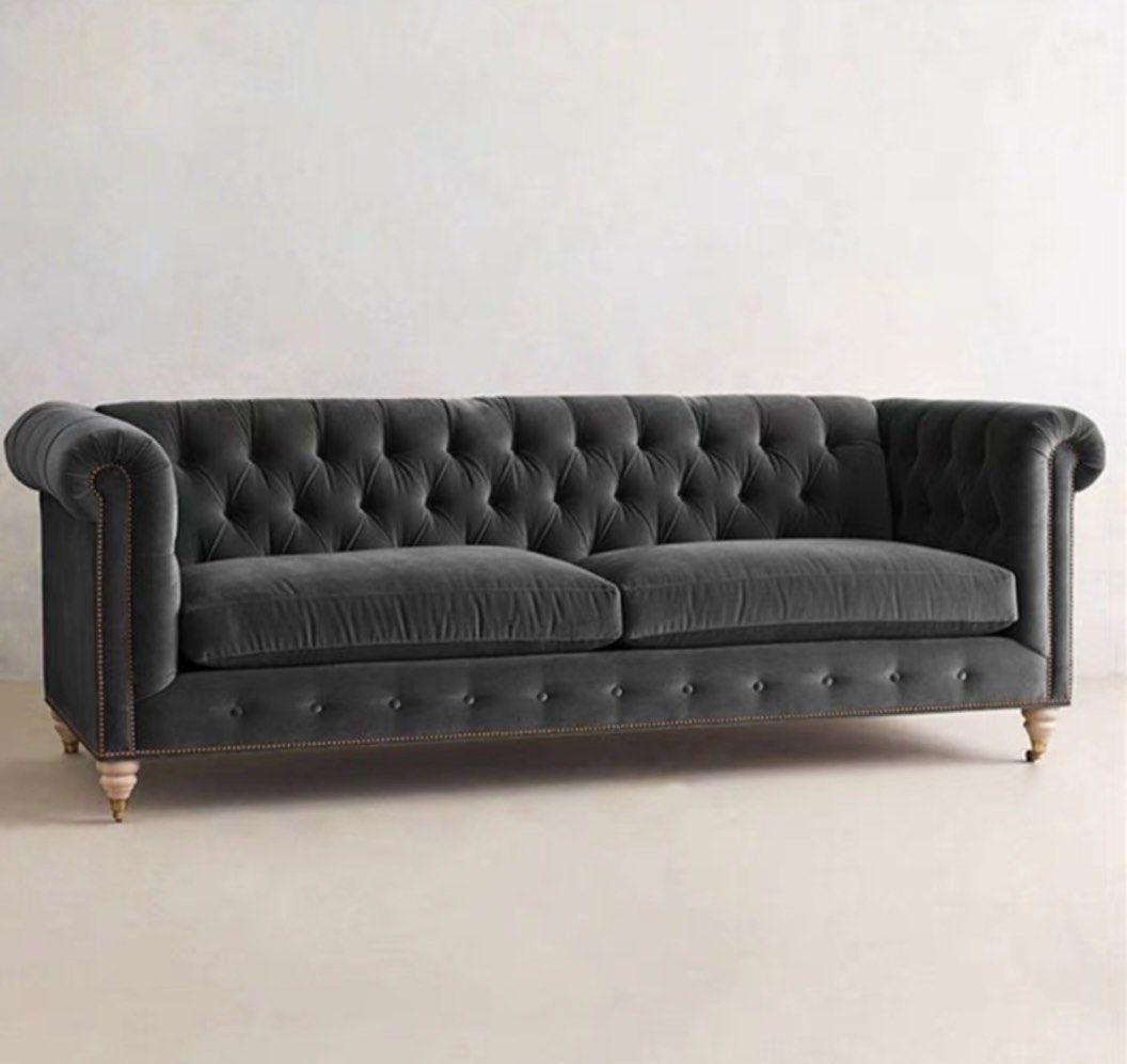 BRIANOIR Victorian Velvet Sofa - Radical Homes Singapore