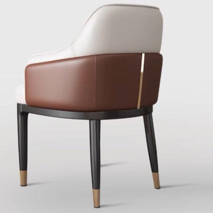 FONTAINE Modern Leather Dining Chair - Radical Homes Singapore