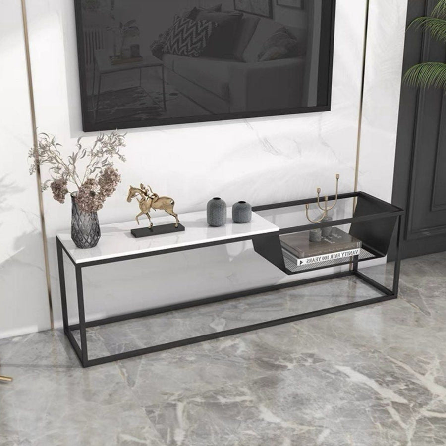 DROMA Modern Marble TV Console - Radical Homes Singapore