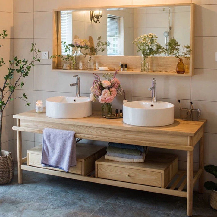 VEARE Scandinavian Bathroom Cabinet - Radical Homes Singapore