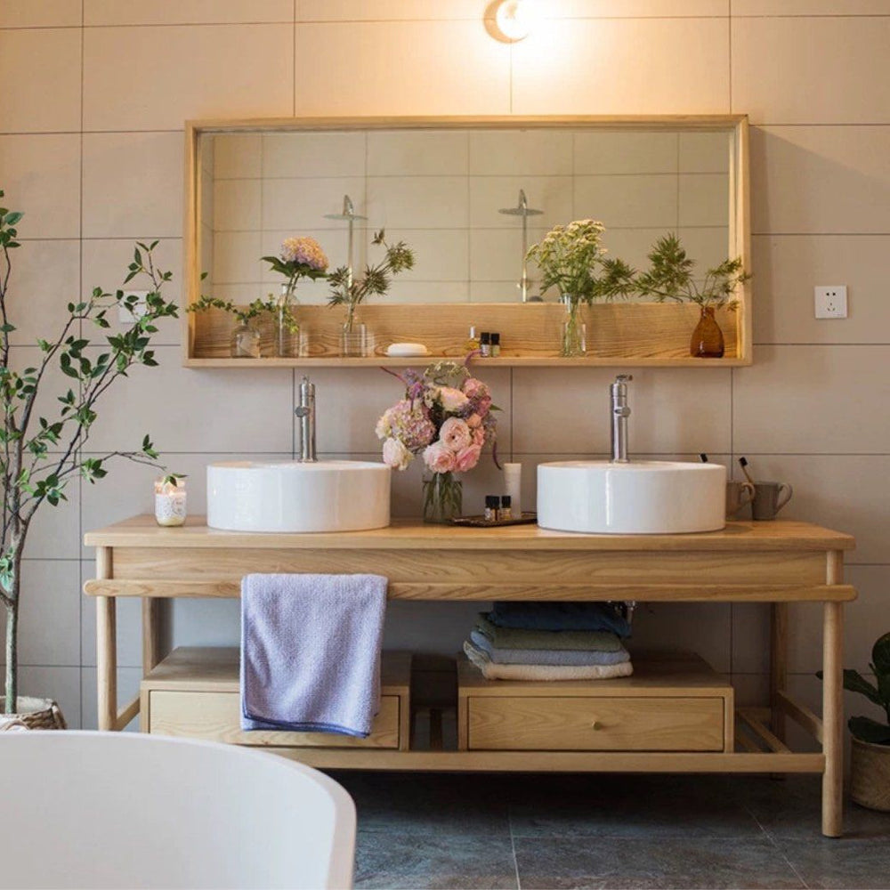 VEARE Scandinavian Bathroom Cabinet - Radical Homes Singapore