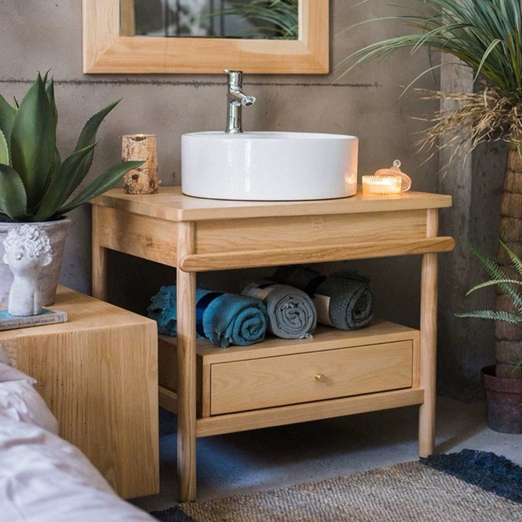 VEARE Scandinavian Bathroom Cabinet - Radical Homes Singapore