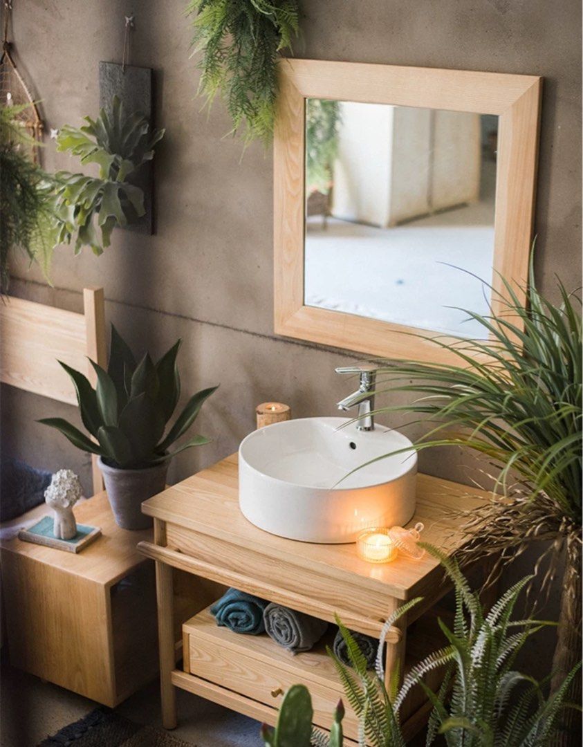 VEARE Scandinavian Bathroom Cabinet - Radical Homes Singapore