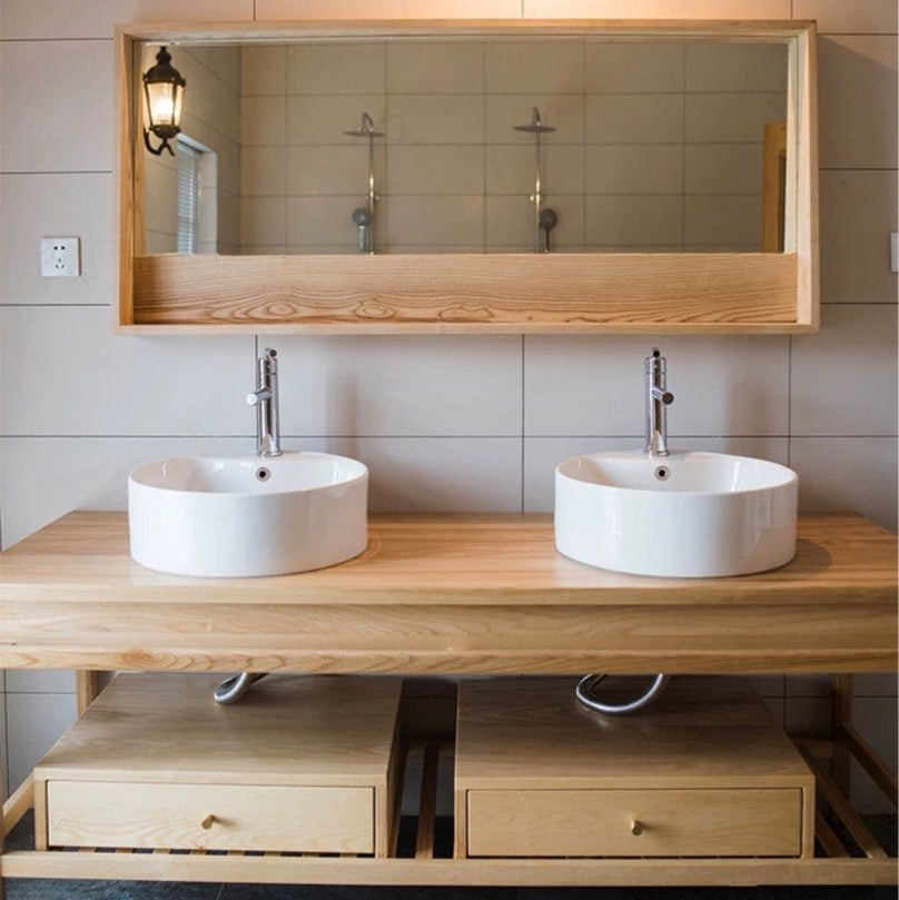 VEARE Scandinavian Bathroom Cabinet - Radical Homes Singapore