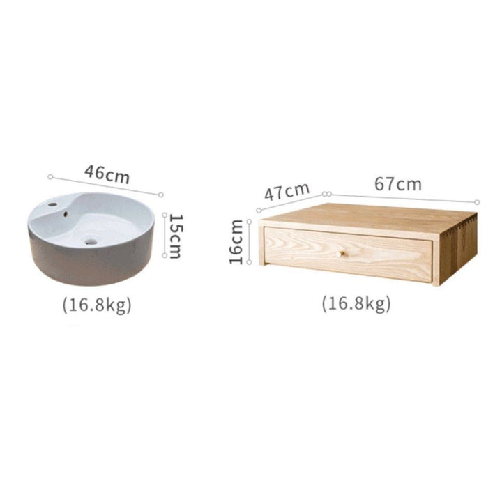 VEARE Scandinavian Bathroom Cabinet - Radical Homes Singapore