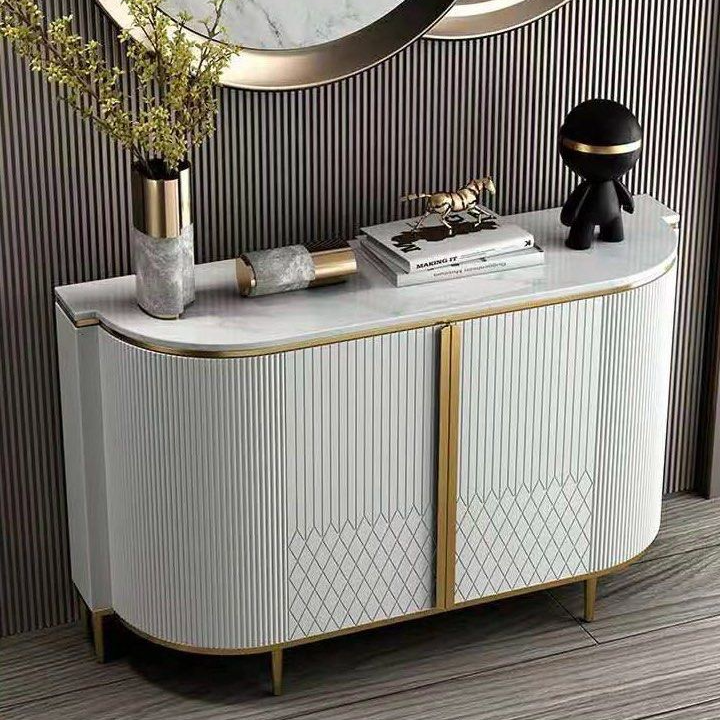 GIACOMO Modern Sintered Stone Sideboard - Radical Homes Singapore