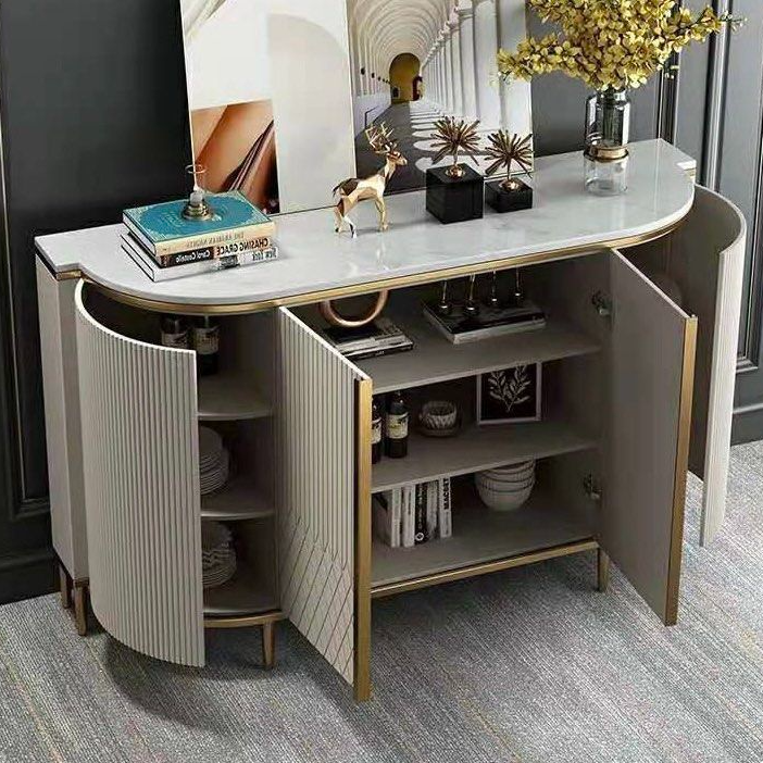 GIACOMO Modern Sintered Stone Sideboard - Radical Homes Singapore