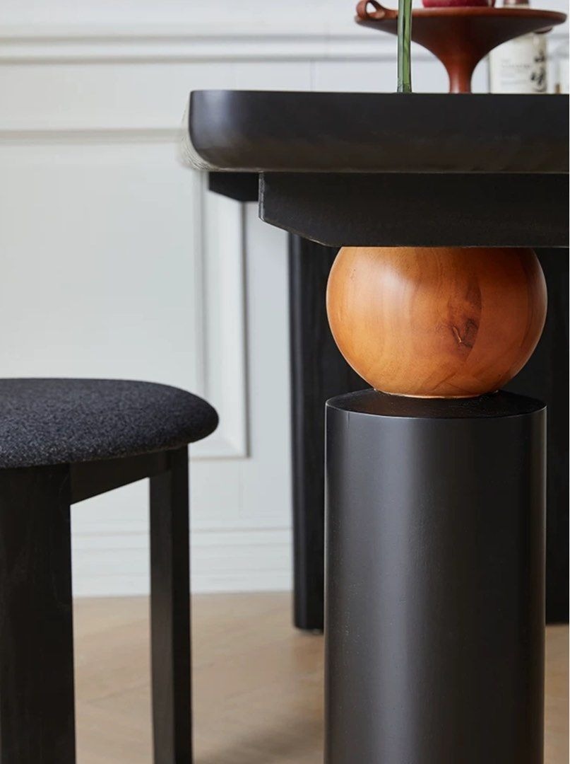JOHNSON Modern Solid Wood Dining Table - Radical Homes Singapore