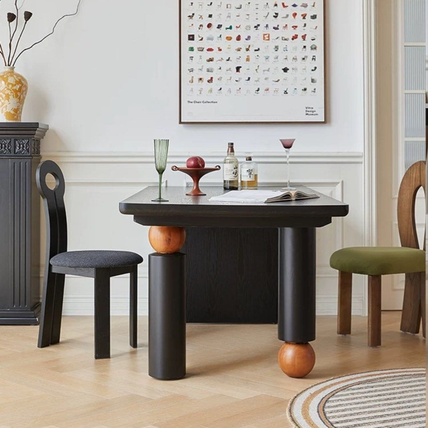 JOHNSON Modern Solid Wood Dining Table - Radical Homes Singapore