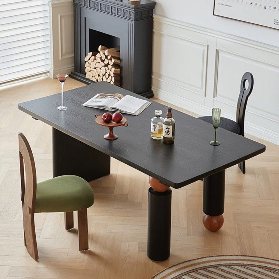 JOHNSON Modern Solid Wood Dining Table - Radical Homes Singapore