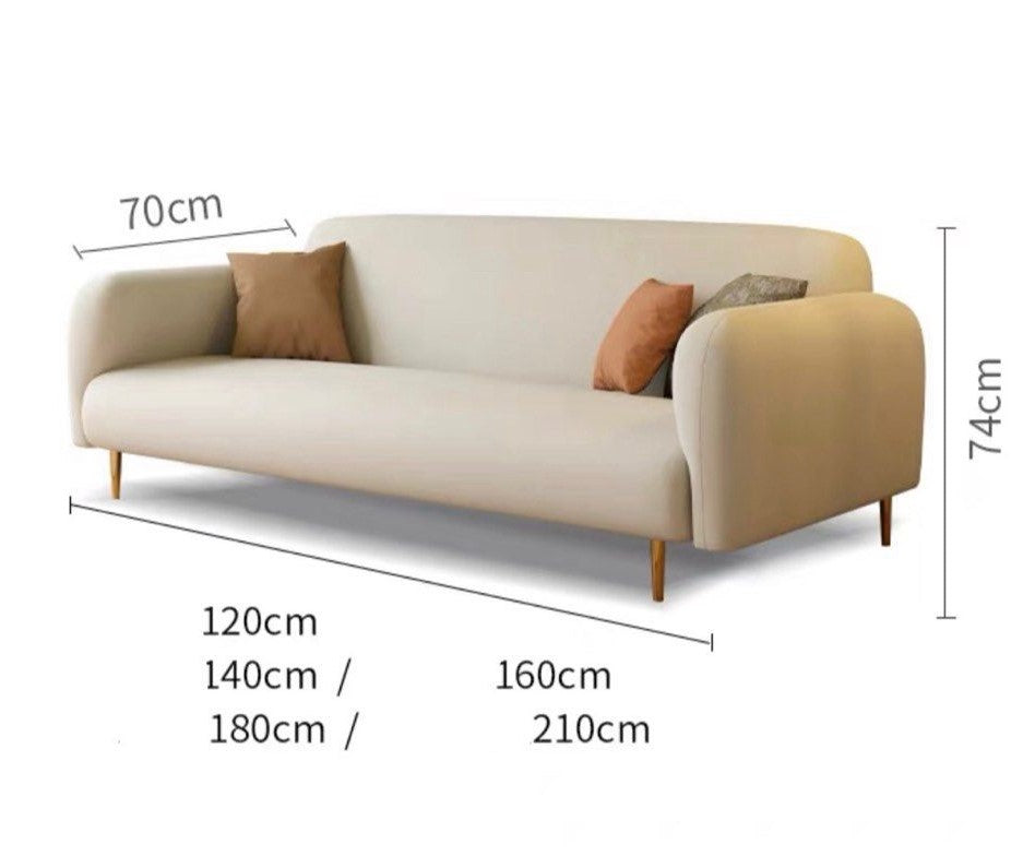 ELDRANO Modern Velvet Sofa - Radical Homes Singapore