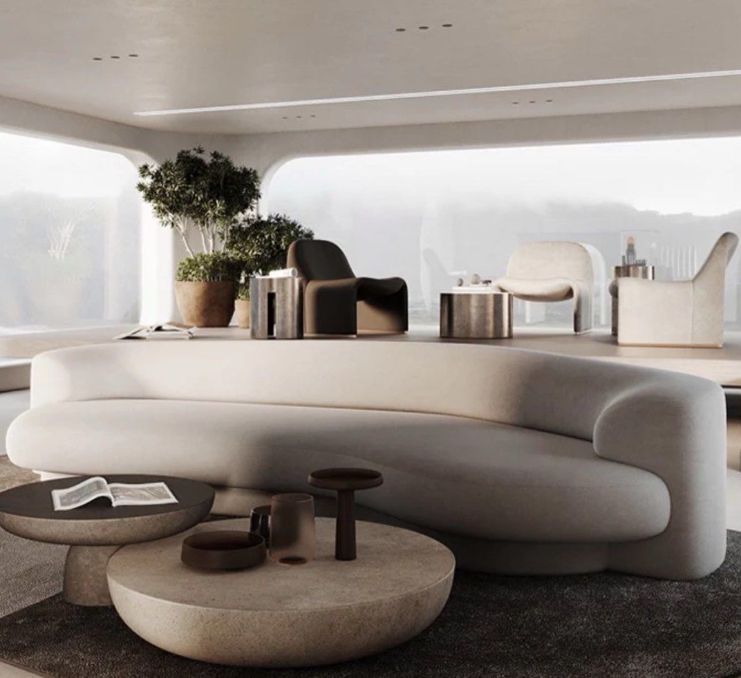 ZELVIA Modern Boucle Sofa - Radical Homes Singapore