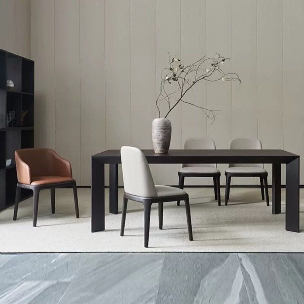 BROOK Solid Wood Dining Table - Radical Homes Singapore