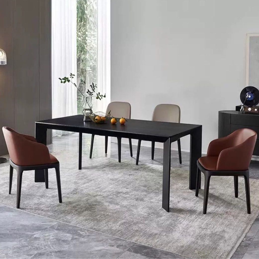 BROOK Solid Wood Dining Table - Radical Homes Singapore