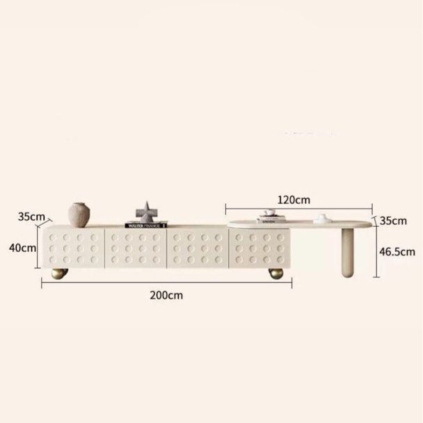 KRYZE Modern Extendable TV Console - Radical Homes Singapore