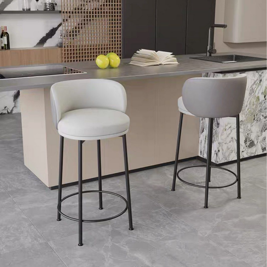 CACIFER Modern Sherpa Bar Stool - Radical Homes Singapore