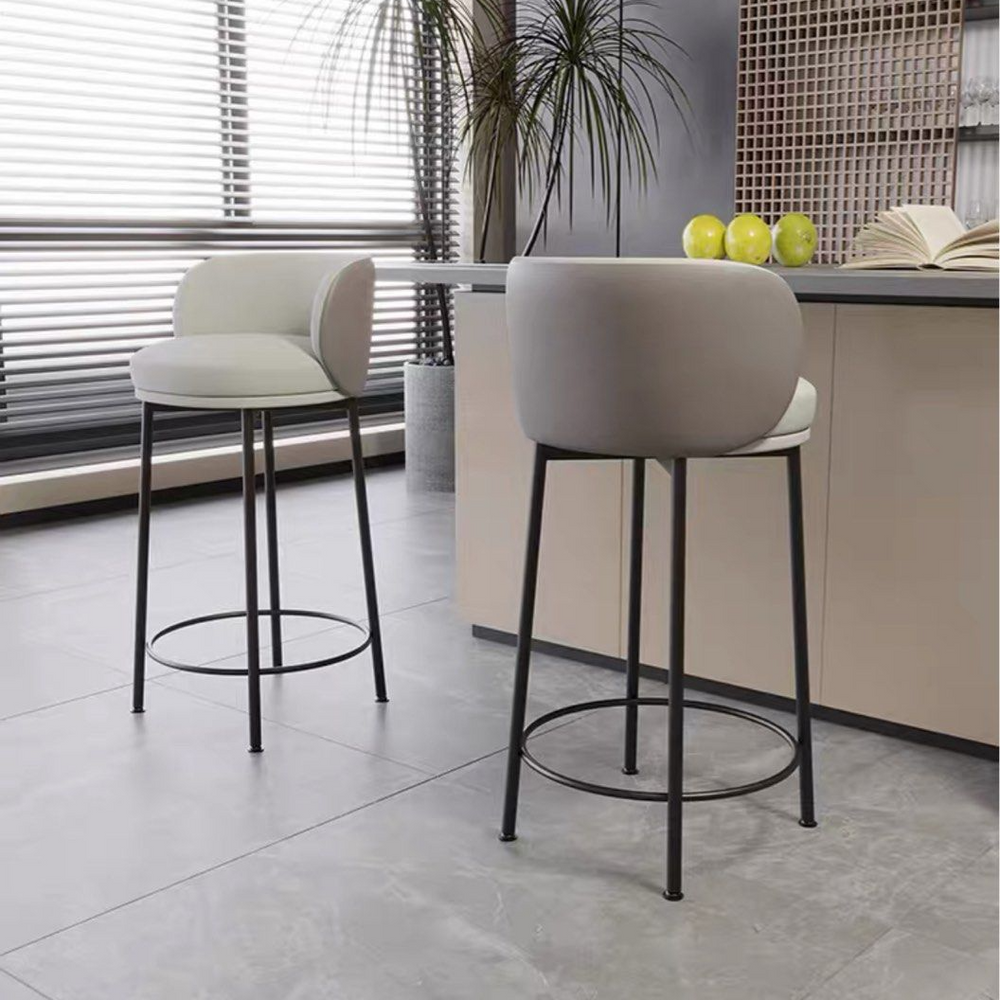CACIFER Modern Sherpa Bar Stool - Radical Homes Singapore