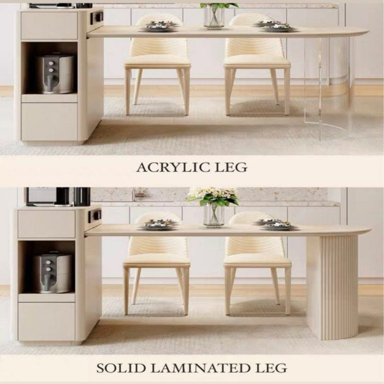 MARTINEZ Modern Island Dining Table - Radical Homes Singapore