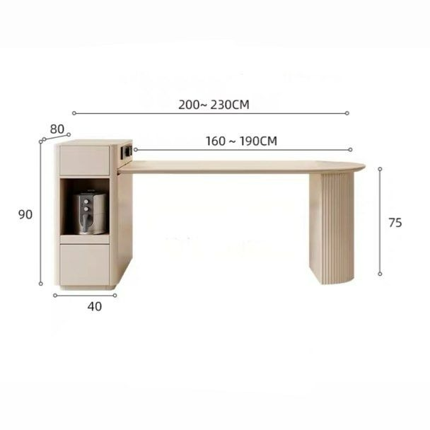 MARTINEZ Modern Island Dining Table - Radical Homes Singapore