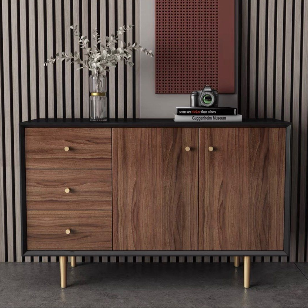 DANIEL Walnut Sideboard - Radical Homes Singapore