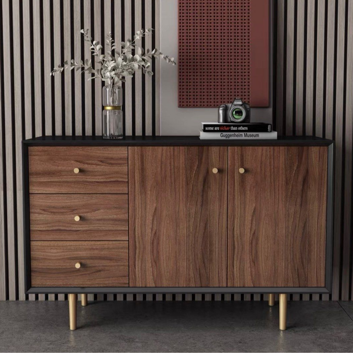 DANIEL Walnut Sideboard - Radical Homes Singapore