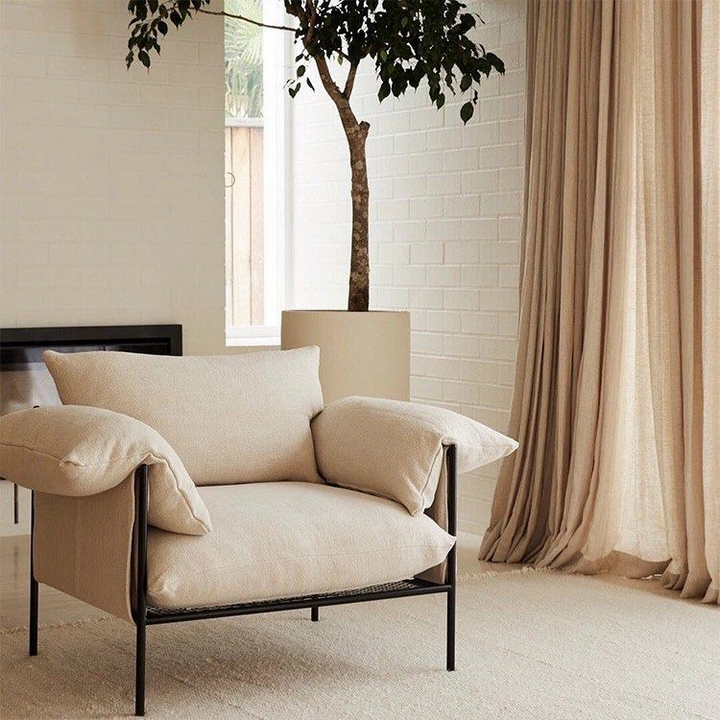 LUKE Modern Lounge Chair - Radical Homes Singapore