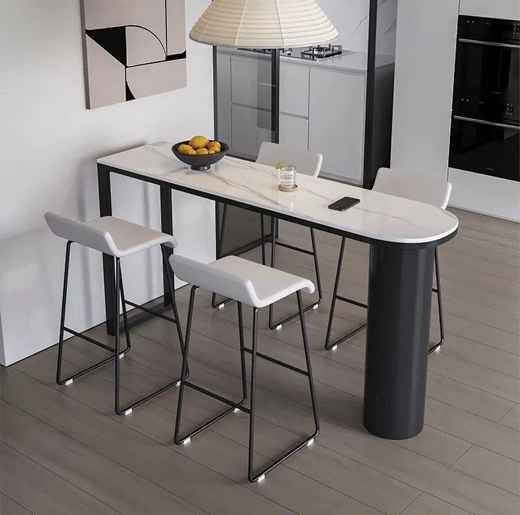 LOMA Modern Sintered Stone Bar Table - Radical Homes Singapore