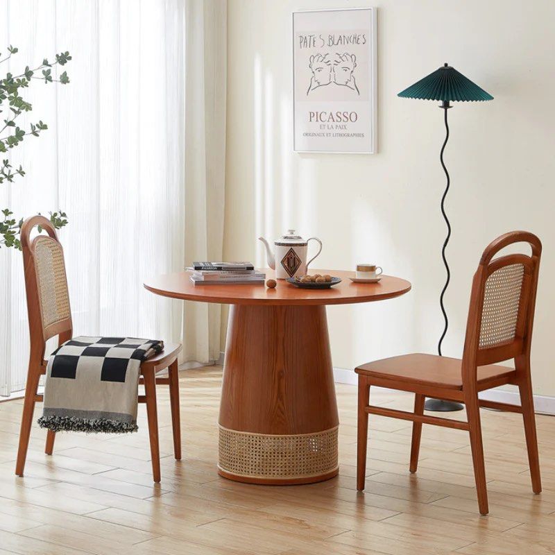 CALDRANO Ash Wood Dining Table - Cassa Haus Singapore
