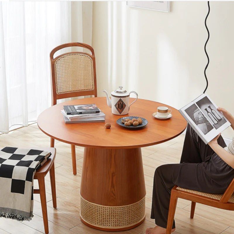 CALDRANO Ash Wood Dining Table - Cassa Haus Singapore
