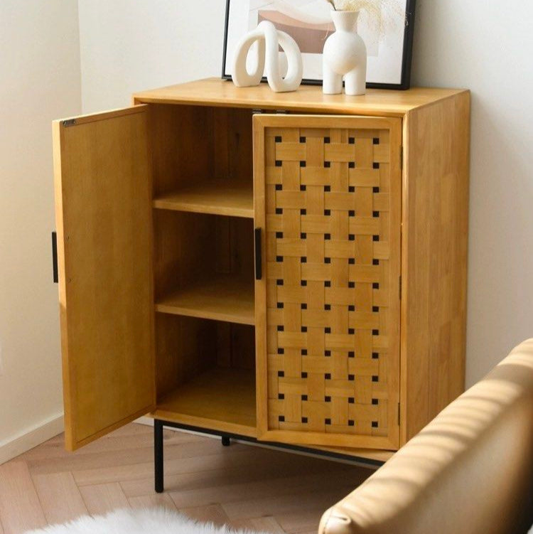 NOEMI Walnut Sideboard - Radical Homes Singapore
