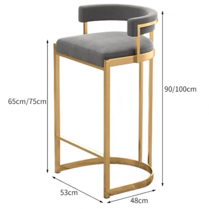 JAYCE Modern Bar Stool - Radical Homes Singapore