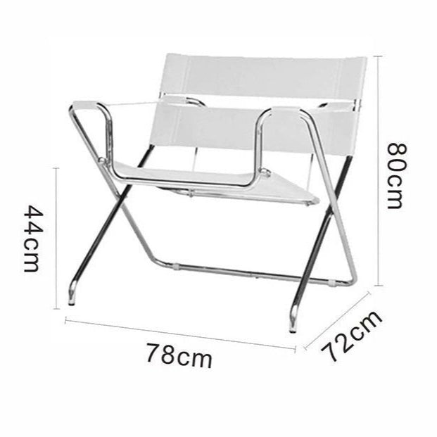 HANNAH Modern Leather Lounge Chair - Radical Homes Singapore