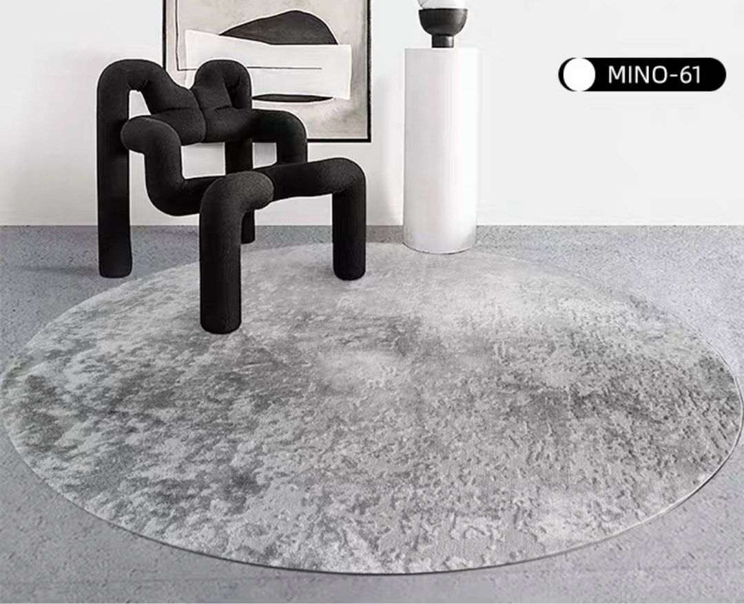 HORACE Modern Round Rug - Radical Homes Singapore
