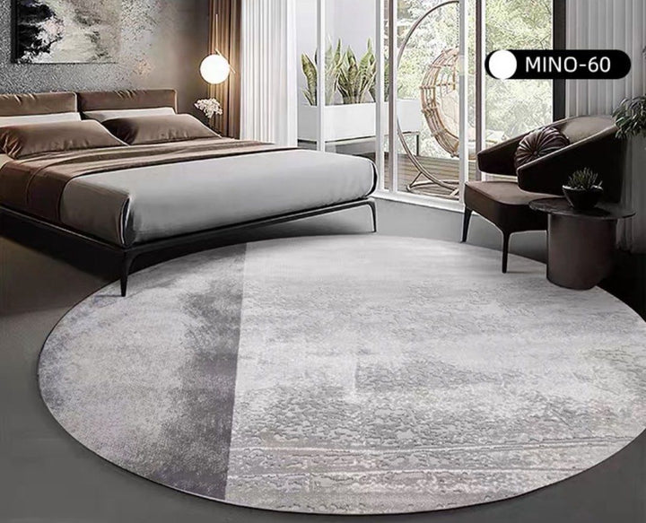 HORACE Modern Round Rug - Radical Homes Singapore