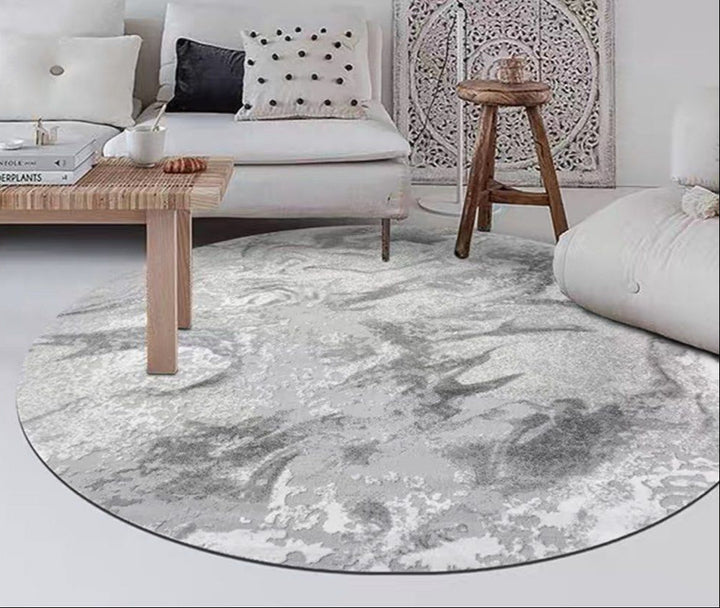 HORACE Modern Round Rug - Radical Homes Singapore