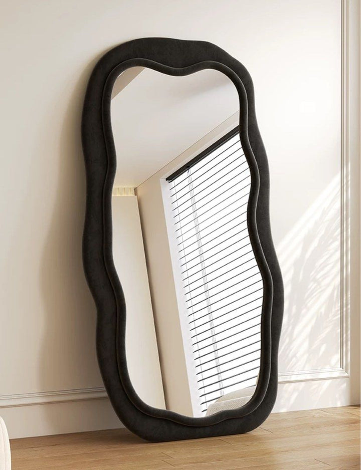 VICI Modern Full Length Velvet Mirror - Radical Homes Singapore