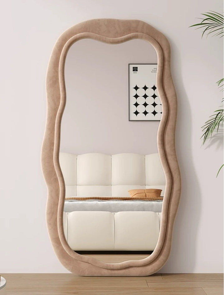 VICI Modern Full Length Velvet Mirror - Radical Homes Singapore