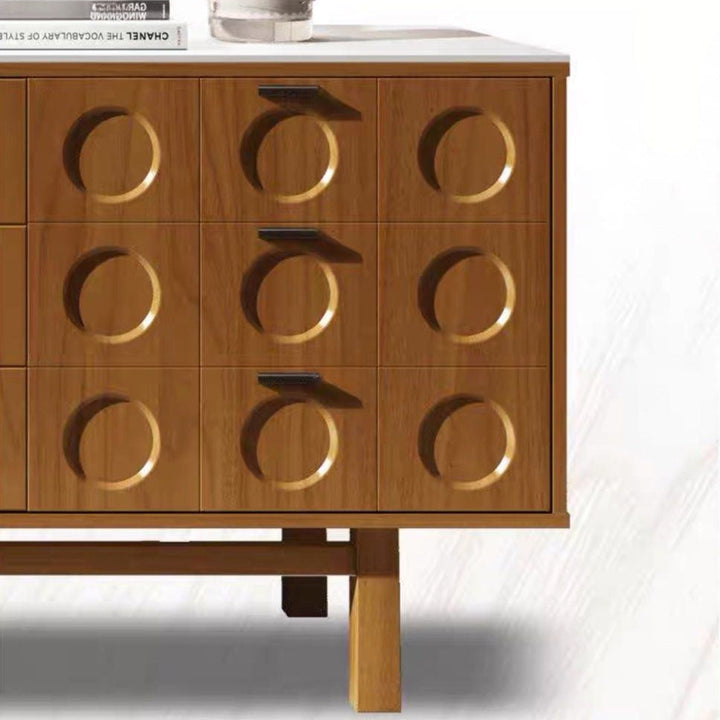 AURO Japandi Solid Wood Sideboard - Radical Homes Singapore